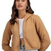KOTTY Women’s Fleece Hooded Neck Sweatshirt