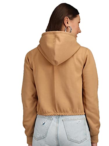 KOTTY Women's Fleece Hooded Neck Sweatshirt - Image 4