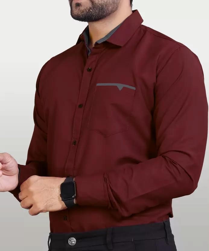 CB-COLEBROOK Men's Regular Fit Solid