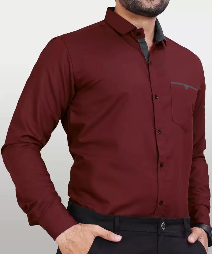 CB-COLEBROOK Men's Regular Fit Solid