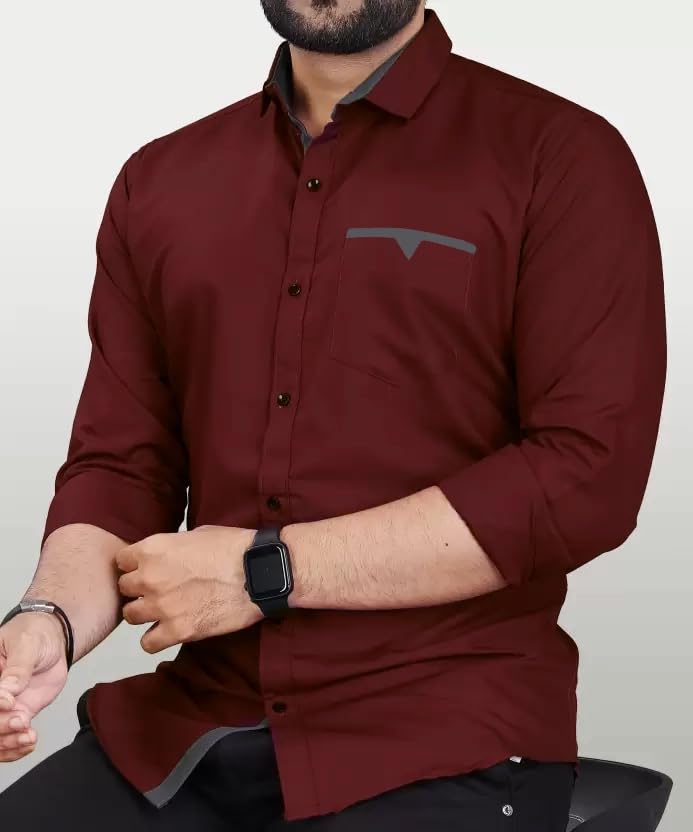 CB-COLEBROOK Men's Regular Fit Solid