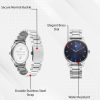 Fastrack Stunners Blue Dial Silver Metal Strap Analog Watch - Fo - Image 5