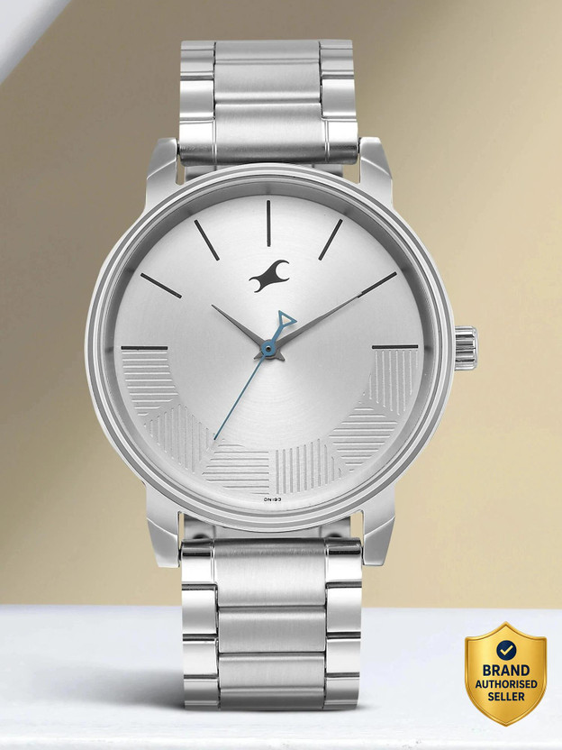 Fastrack Stunners Blue Dial Silver Metal Strap Analog Watch - Fo - Image 8