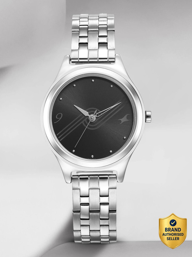 Fastrack Stunners Blue Dial Silver Metal Strap Analog Watch - Fo - Image 10