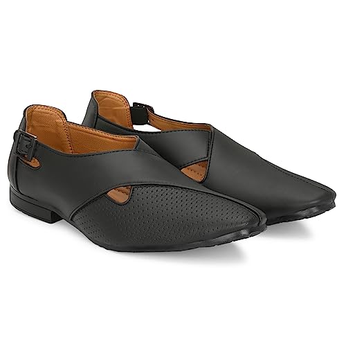 Stylelure Ethnic Premium Leather Black