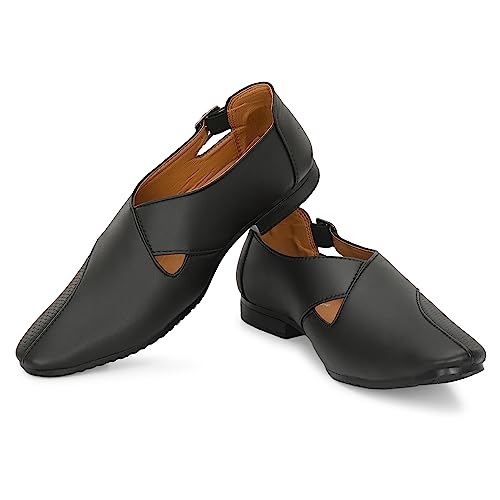 Stylelure Ethnic Premium Leather Black