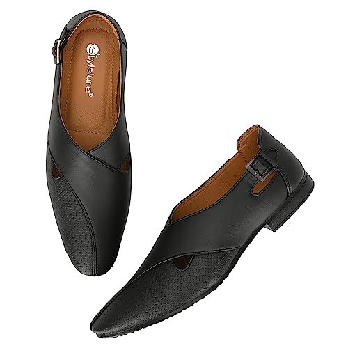Stylelure Ethnic Premium Leather Black