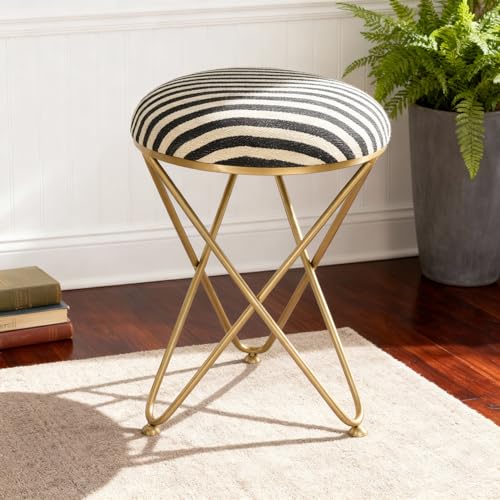 Wakefit Ottoman Stool | Metallic
