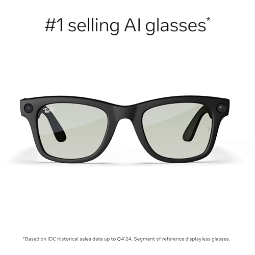Meta Ray-Ban, Wayfarer, Large Matte