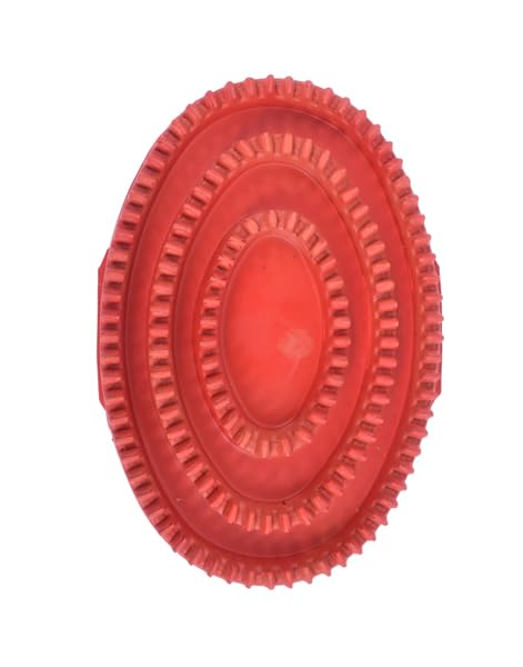 Horse And Bufellow Rubber Grooming Curry Comb (Red) Color - Image 6