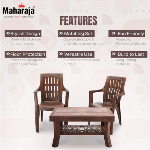 MAHARAJA Classic Plastic Table &