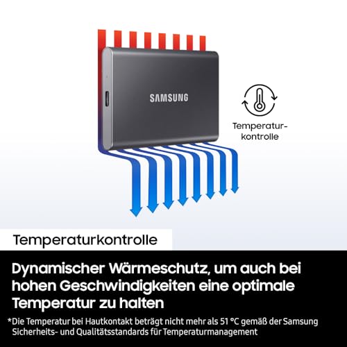 Samsung T7 1TB, Portable SSD