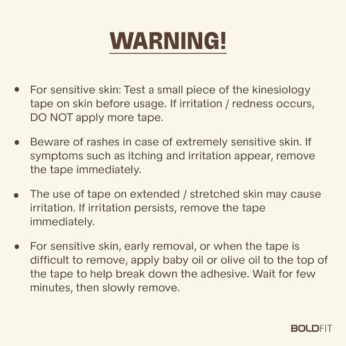 Boldfit Kinesiology Tape for Physiotherapy
