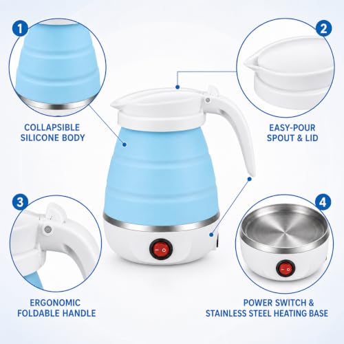 Sulfar Travel Foldable Fast Boiling