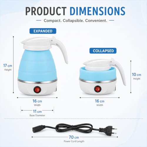 Sulfar Travel Foldable Fast Boiling