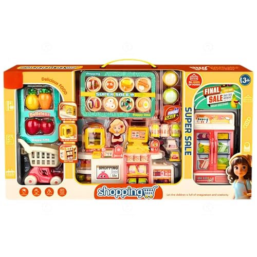 SHAKTISM Kids Supermarket Pretend Play