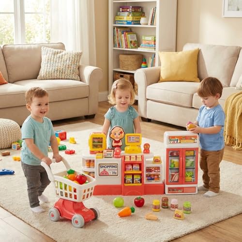 SHAKTISM Kids Supermarket Pretend Play