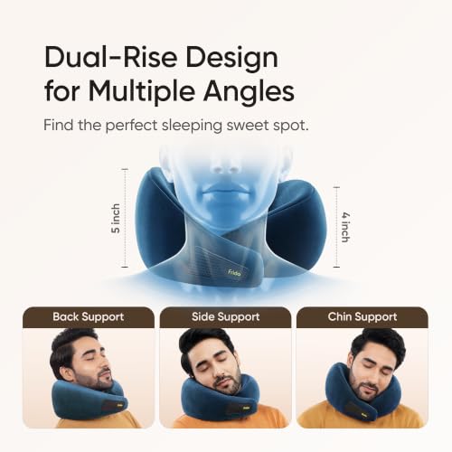 Frido Travel Neck Pillow, 100%