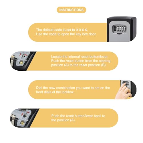 oddpod™ Combination Key Safe Box/Key