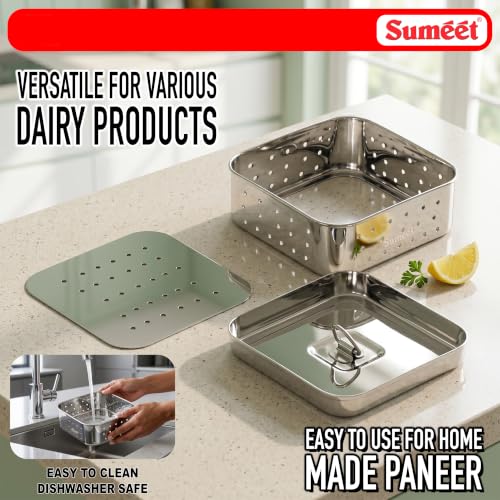 Sumeet Stainless Steel Square Shape