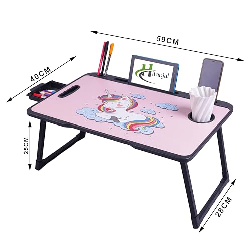Foldable Wooden Mini Laptop Table