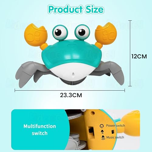 Kidology Crawling Crab Baby Musical