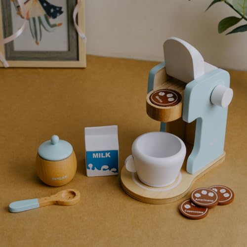 Nesta Toys Wooden Coffee Machine