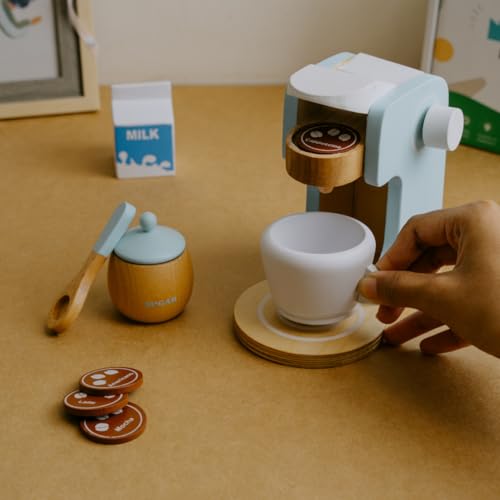 Nesta Toys Wooden Coffee Machine
