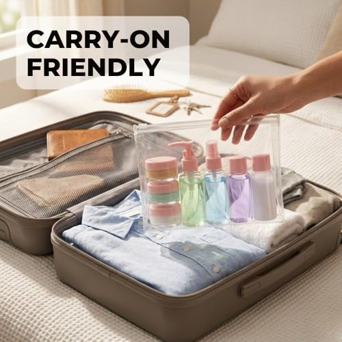 Temperia Travel Bottles for Toiletries