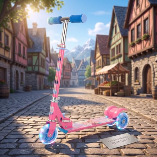 STRIDERS Frozen 3 Wheel ScooterMulticolor for 3 + Years - Image 7