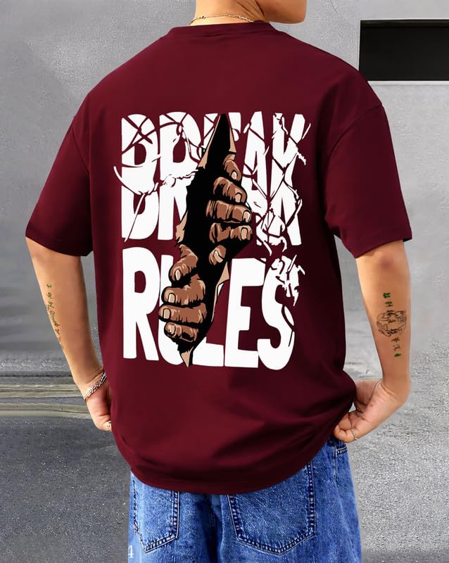 AUSK Baggy Hip-Hop T-Shirt