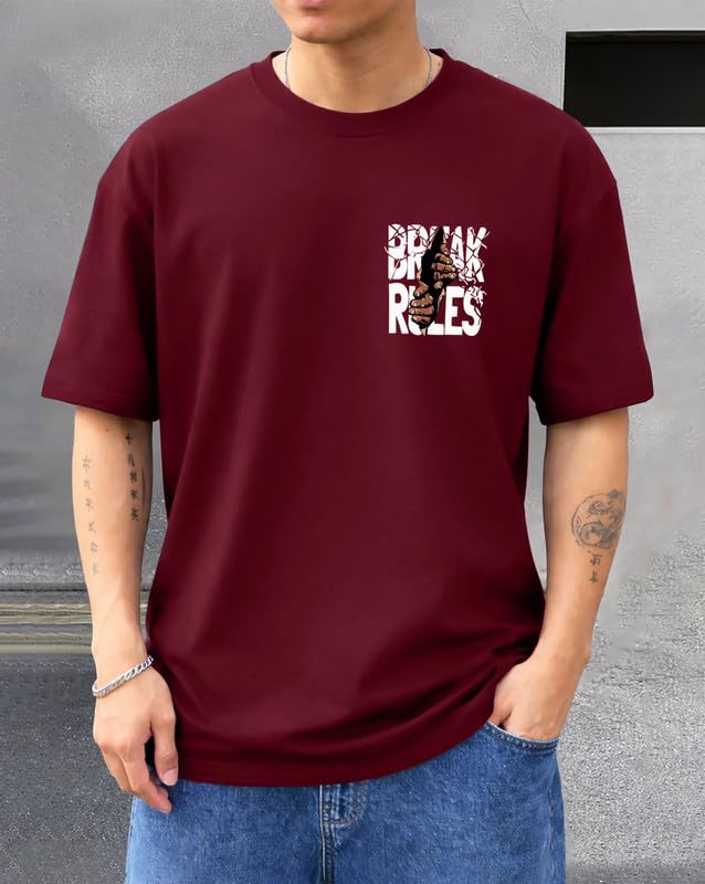 AUSK Baggy Hip-Hop T-Shirt
