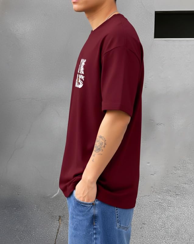AUSK Baggy Hip-Hop T-Shirt