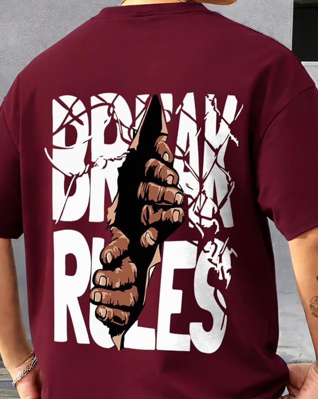 AUSK Baggy Hip-Hop T-Shirt