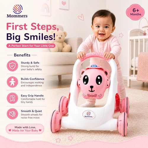 Mommers Baby Walker Musical Push