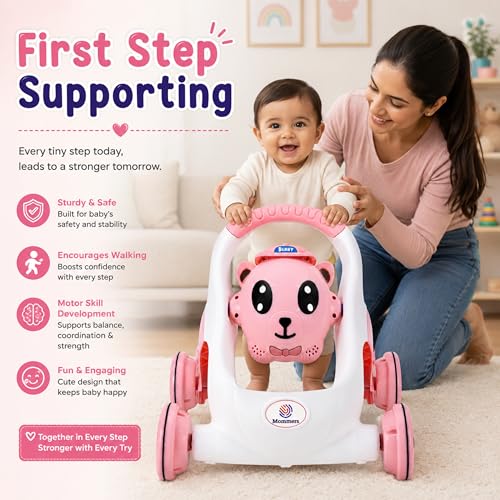Mommers Baby Walker Musical Push