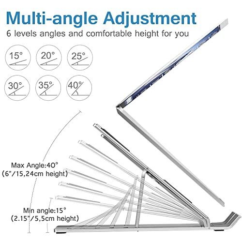 Aluminium Laptop Stand Adjustable 6
