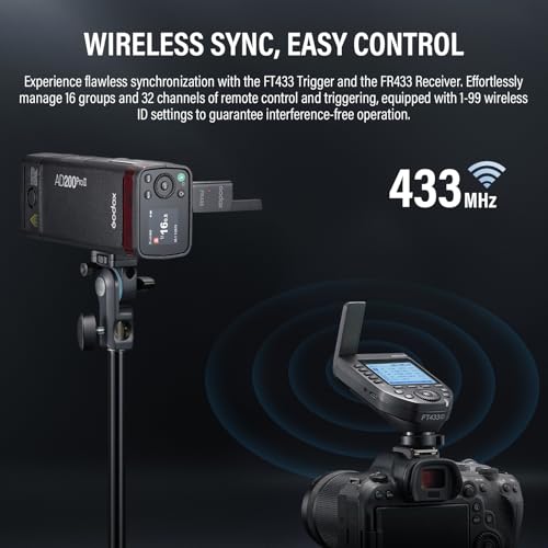 Godox FT433-C TTL Wireless Flash