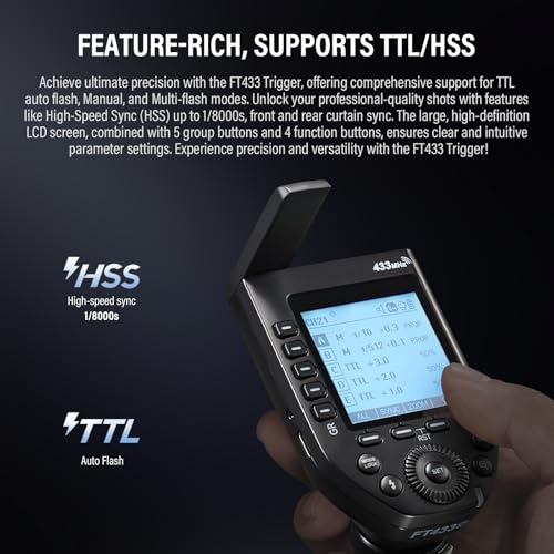 Godox FT433-C TTL Wireless Flash