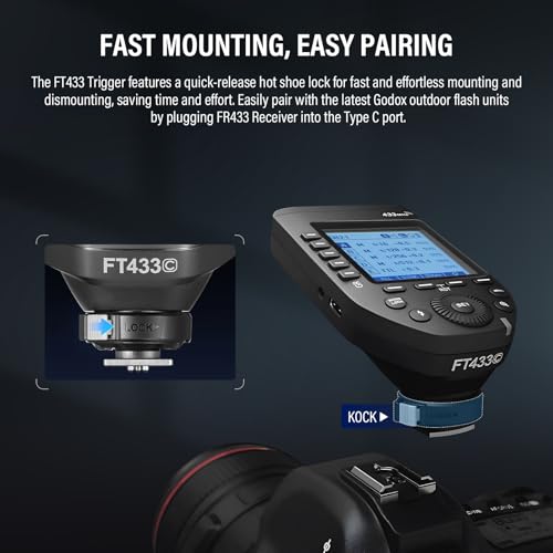 Godox FT433-C TTL Wireless Flash