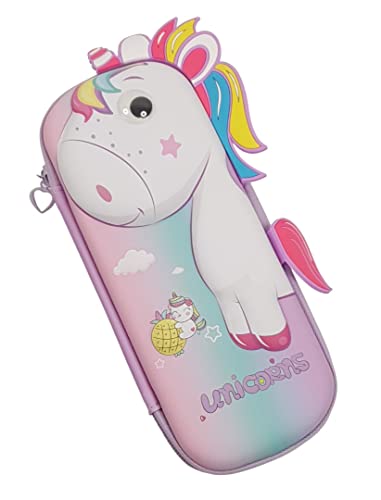 Crackles 3D Unicorn Stylish Print
