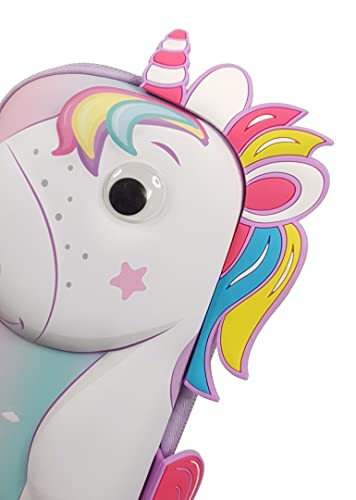 Crackles 3D Unicorn Stylish Print