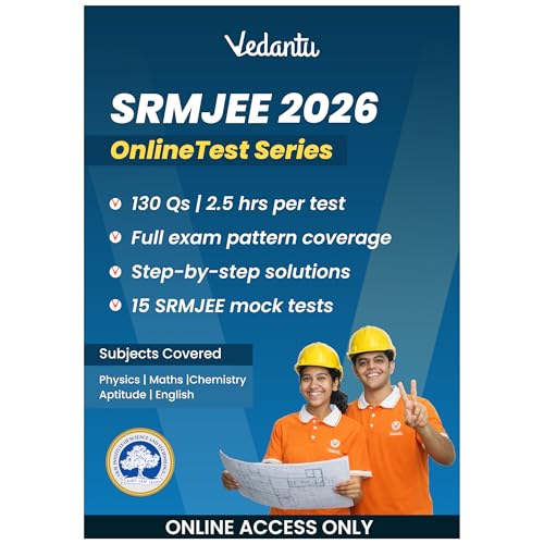 Vedantu SRMJEE 2026 Online Test