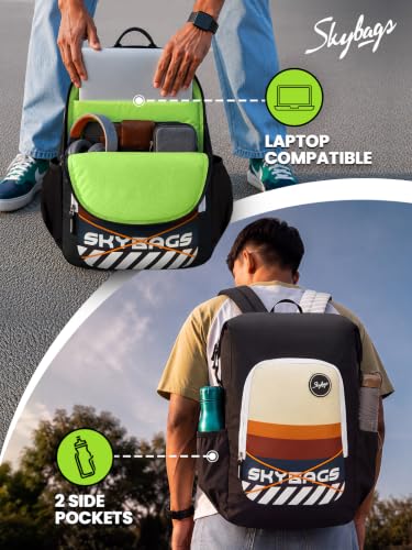 Skybags Yolo 35L Laptop Backpack (17"), 2 Compartments - Image 4