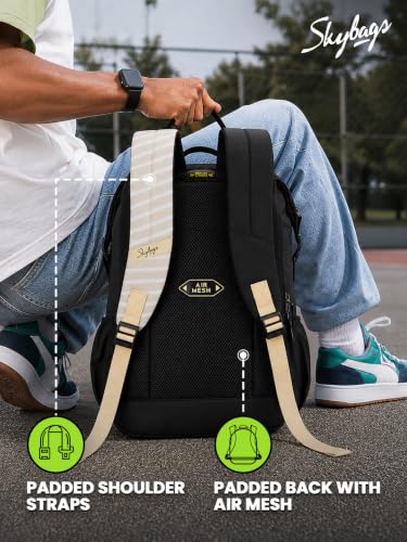 Skybags Yolo 35L Laptop Backpack (17"), 2 Compartments - Image 5