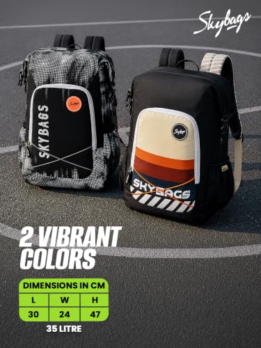 Skybags Yolo 35L Laptop Backpack (17"), 2 Compartments - Image 6