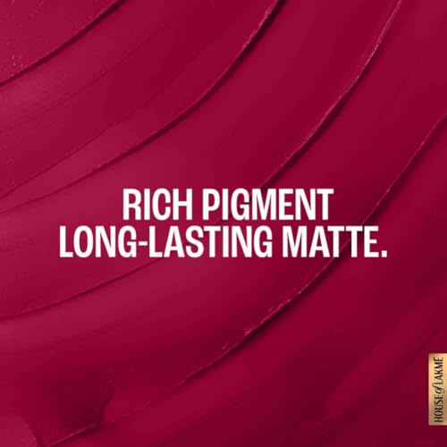LAKMÉ Forever Matte Lipstick, Waterproof