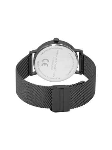 French Connection Epix Blue Round Dial Mens Analogue Watch FCN086UBM - Image 5