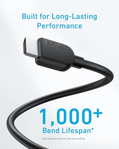 Anker HDMI Cable 8K@60Hz, 6ft