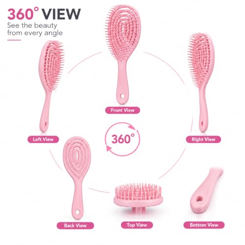 3D Detangling Hair Brush